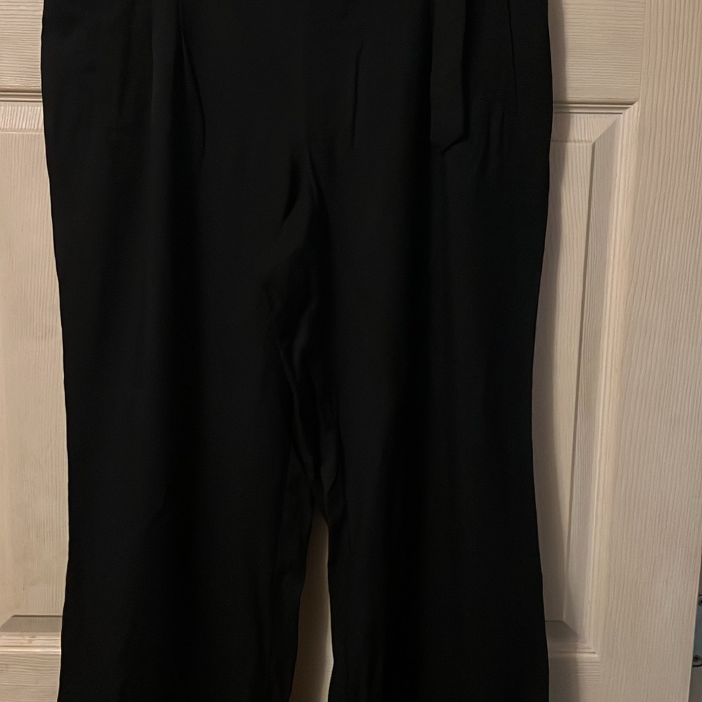 Lane Bryant Black Wide Leg Pants